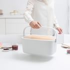 Brabantia Nic Bread Box with Serving Lid