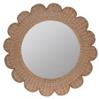 Zachery Rattan Wall Mirror