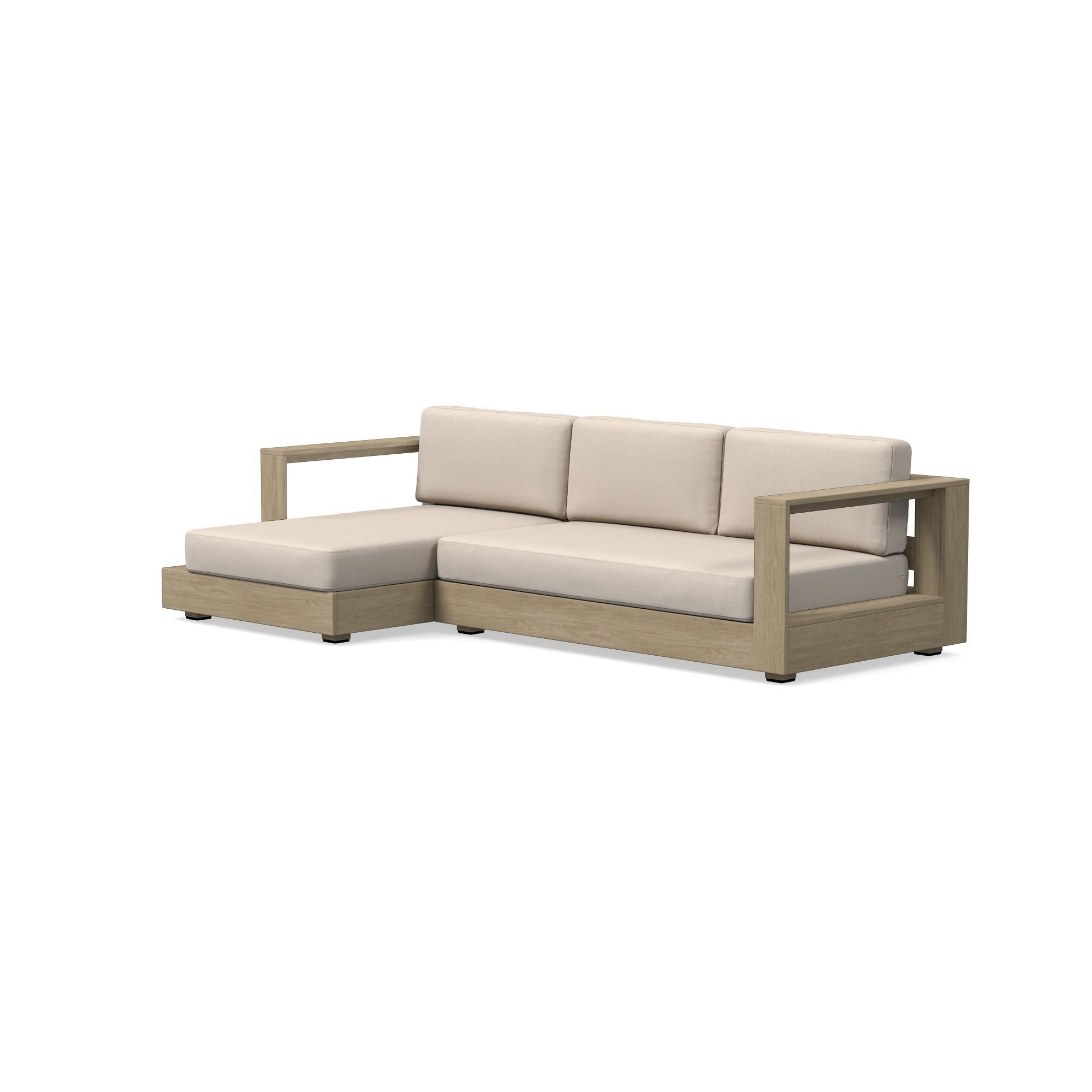 Telluride Outdoor -Piece Chaise Sectional Cushion Covers | West Elm