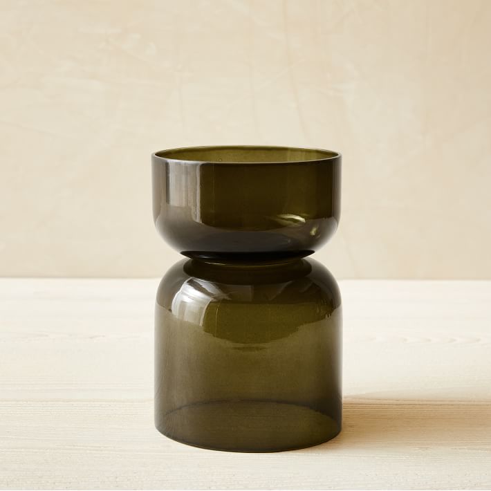 Foundations Glass Candleholders - Large Pillar