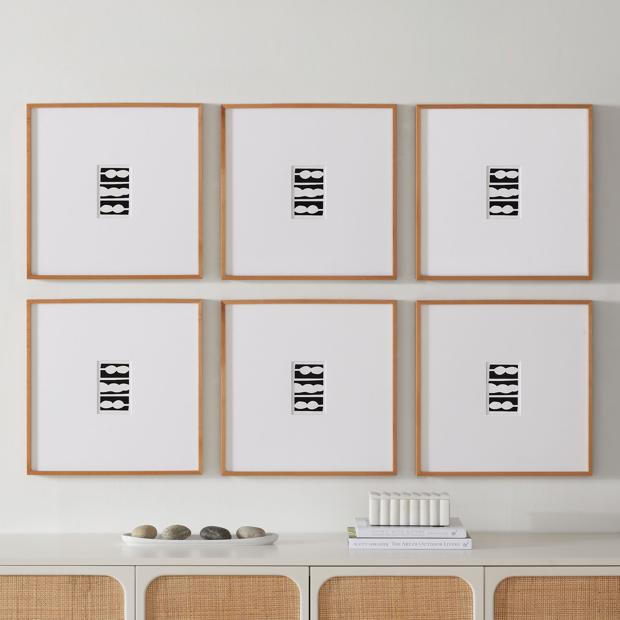 Multi-Mat Wood Gallery Frames