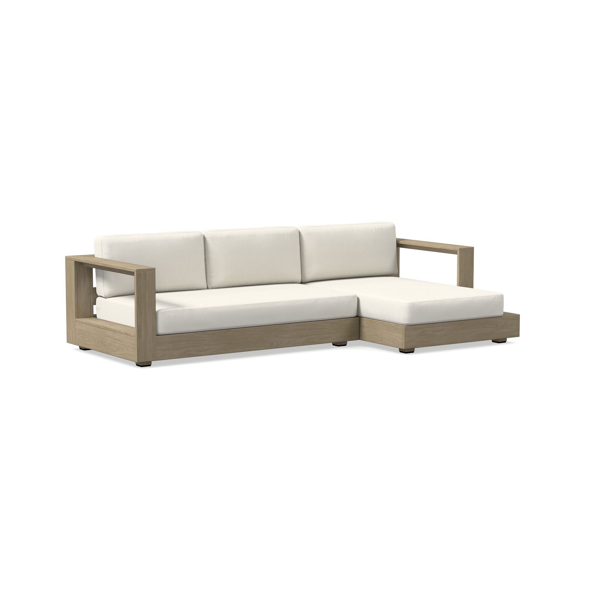 Telluride Outdoor -Piece Chaise Sectional Cushion Covers | West Elm