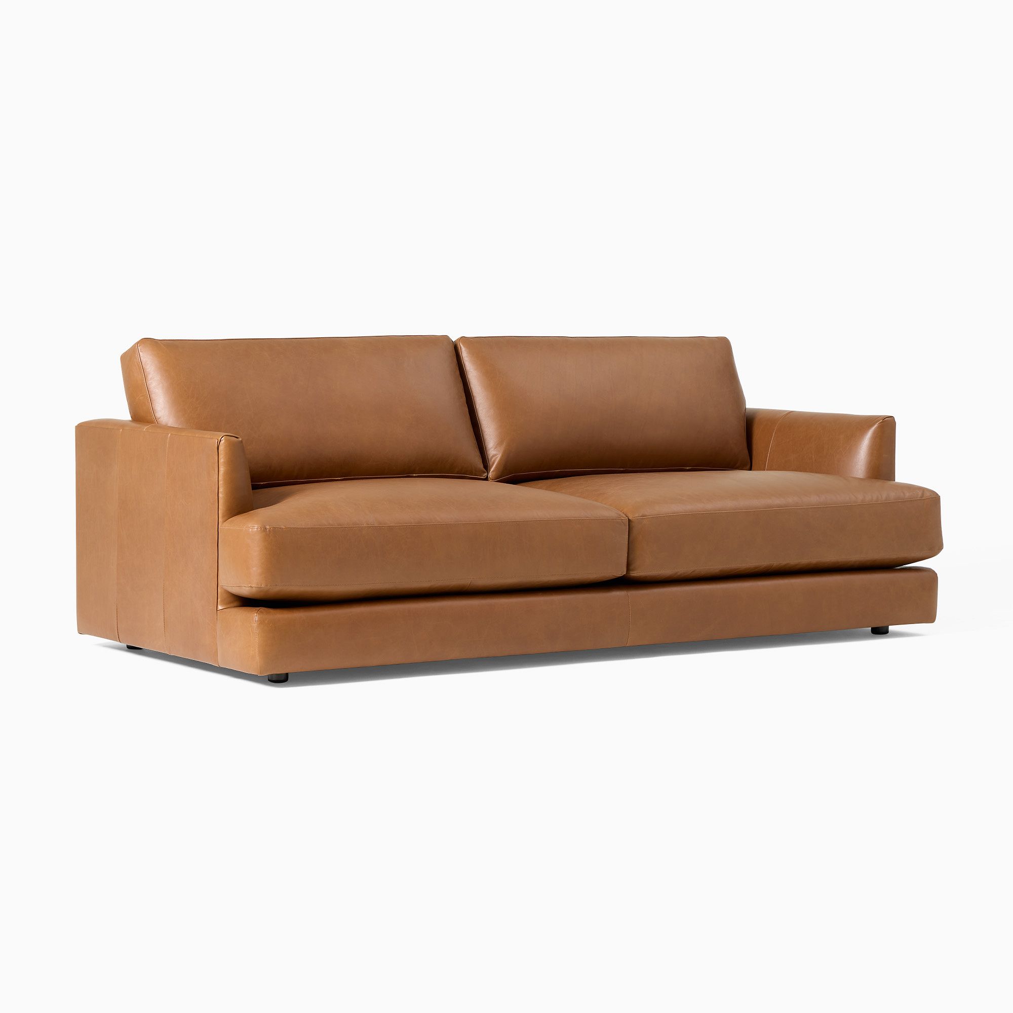 Haven Leather Sofa (60"–108") | West Elm