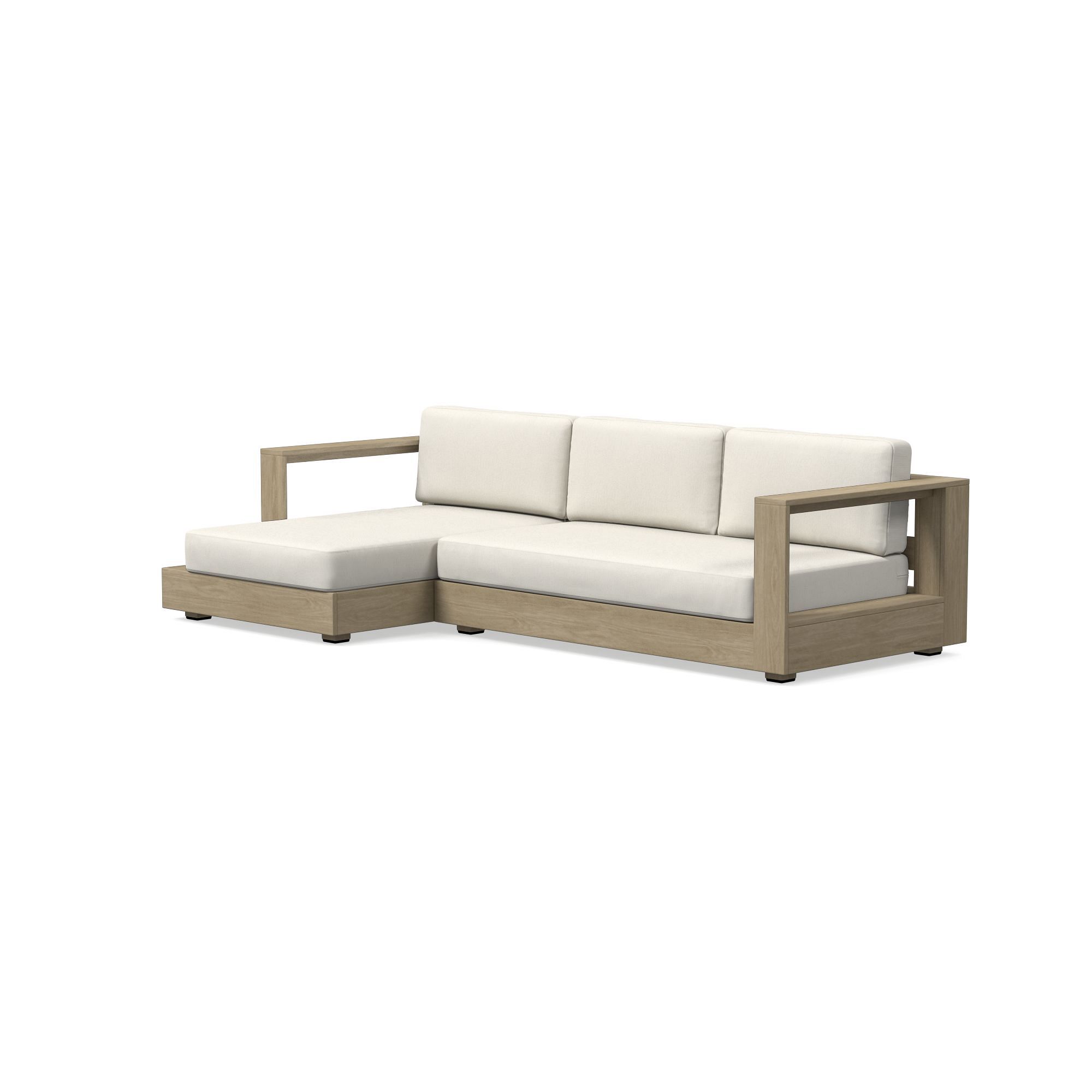 Telluride Outdoor -Piece Chaise Sectional Cushion Covers | West Elm