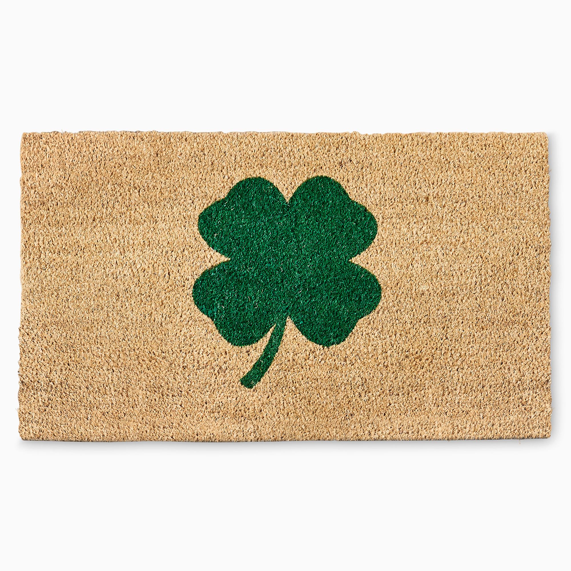 Nickel Designs Doormat - Shamrock | West Elm