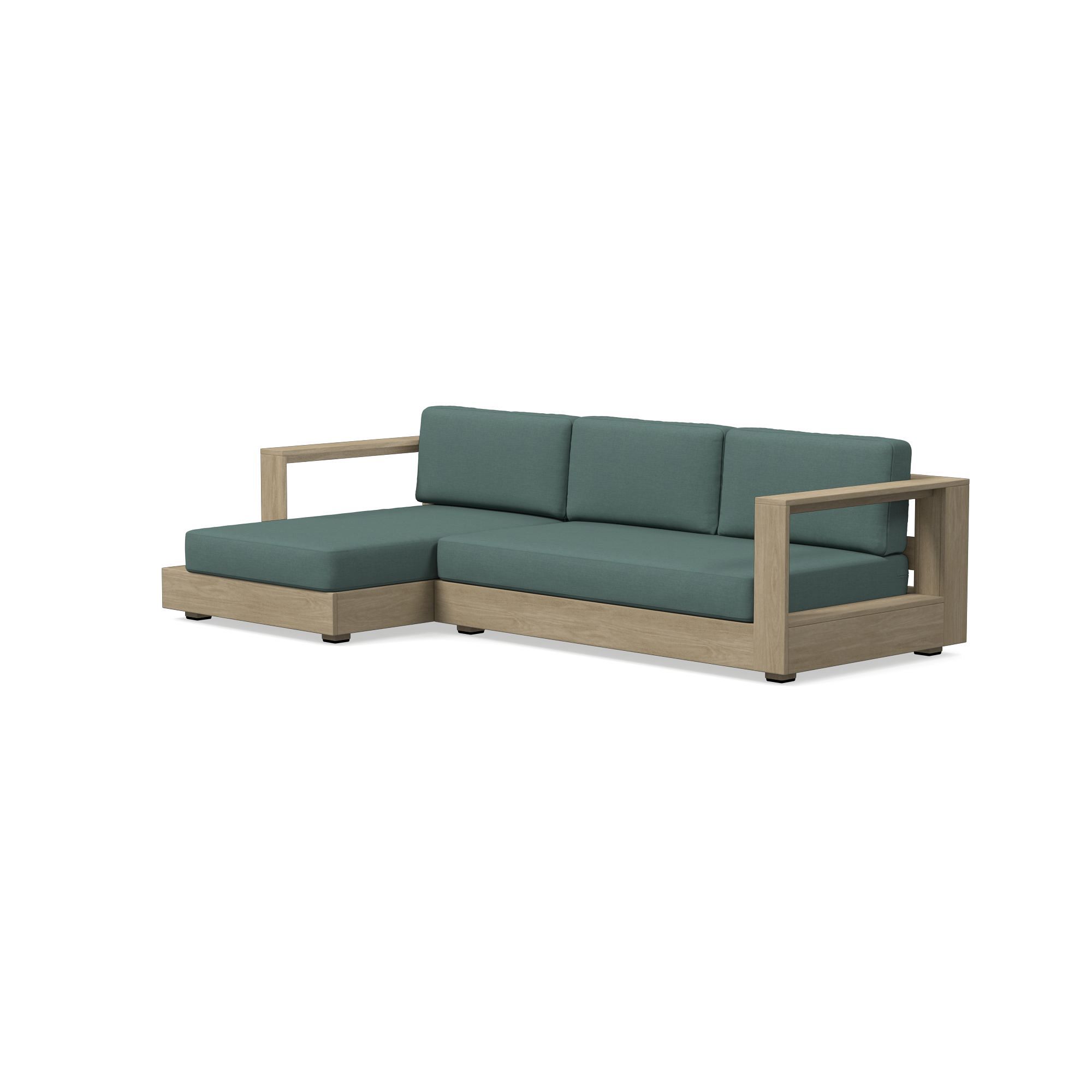 Telluride Outdoor -Piece Chaise Sectional Cushion Covers | West Elm