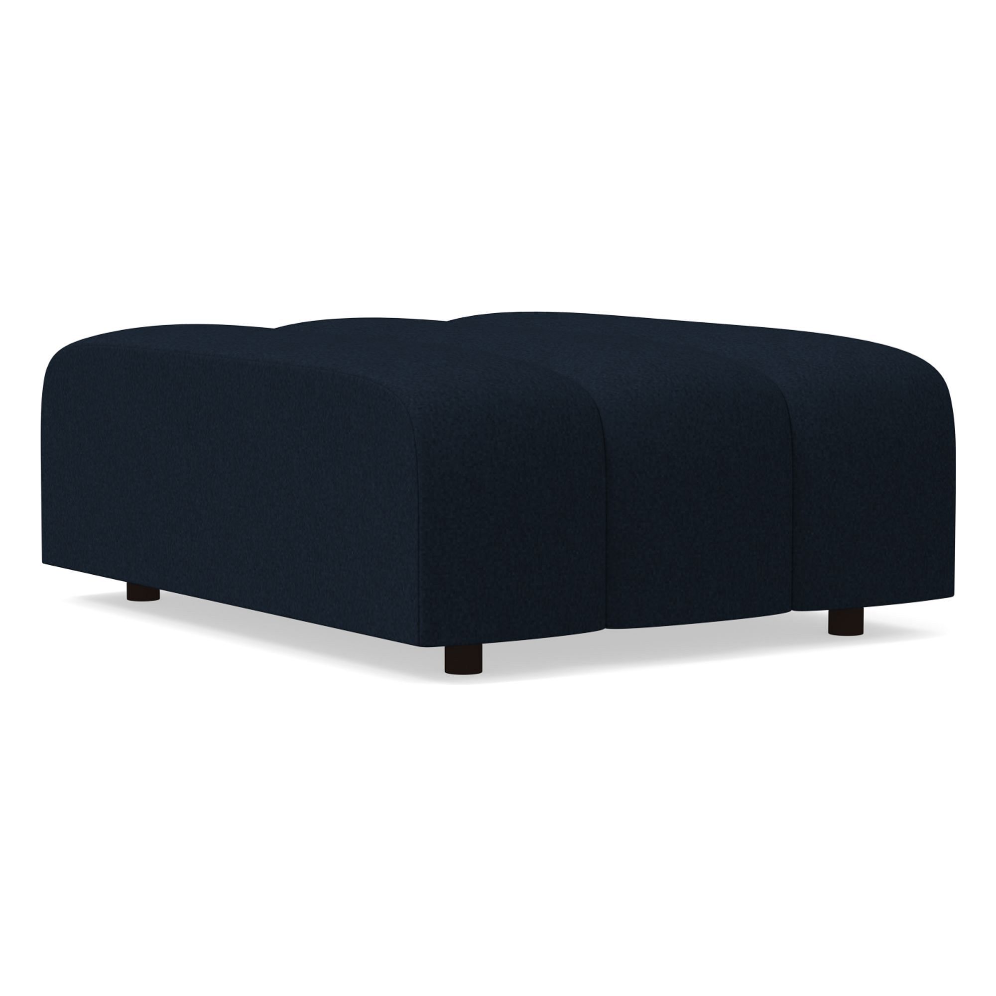 Avalon Channeled Ottoman | West Elm