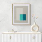 Bentuk I Framed Wall Art by Susana Paz