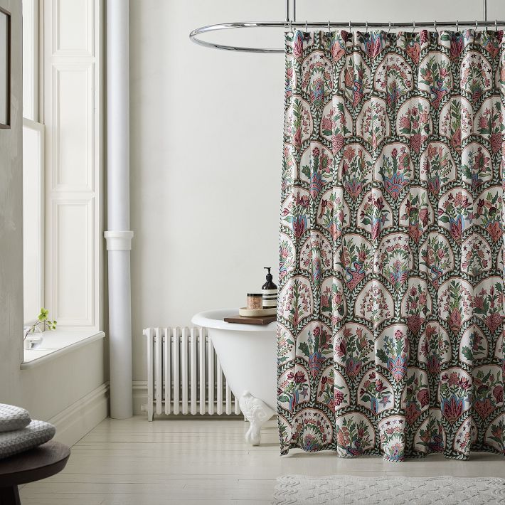 RHODE Mushroom Shower Curtain | West Elm