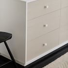 Milo 6-Drawer Changing Table (56&quot;) - Pebble/White