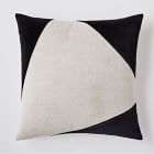 Cotton Linen &amp; Velvet Corners Pillow Cover - Clearance