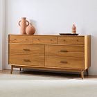 Mid-Century 7-Drawer Dresser (72&quot;)