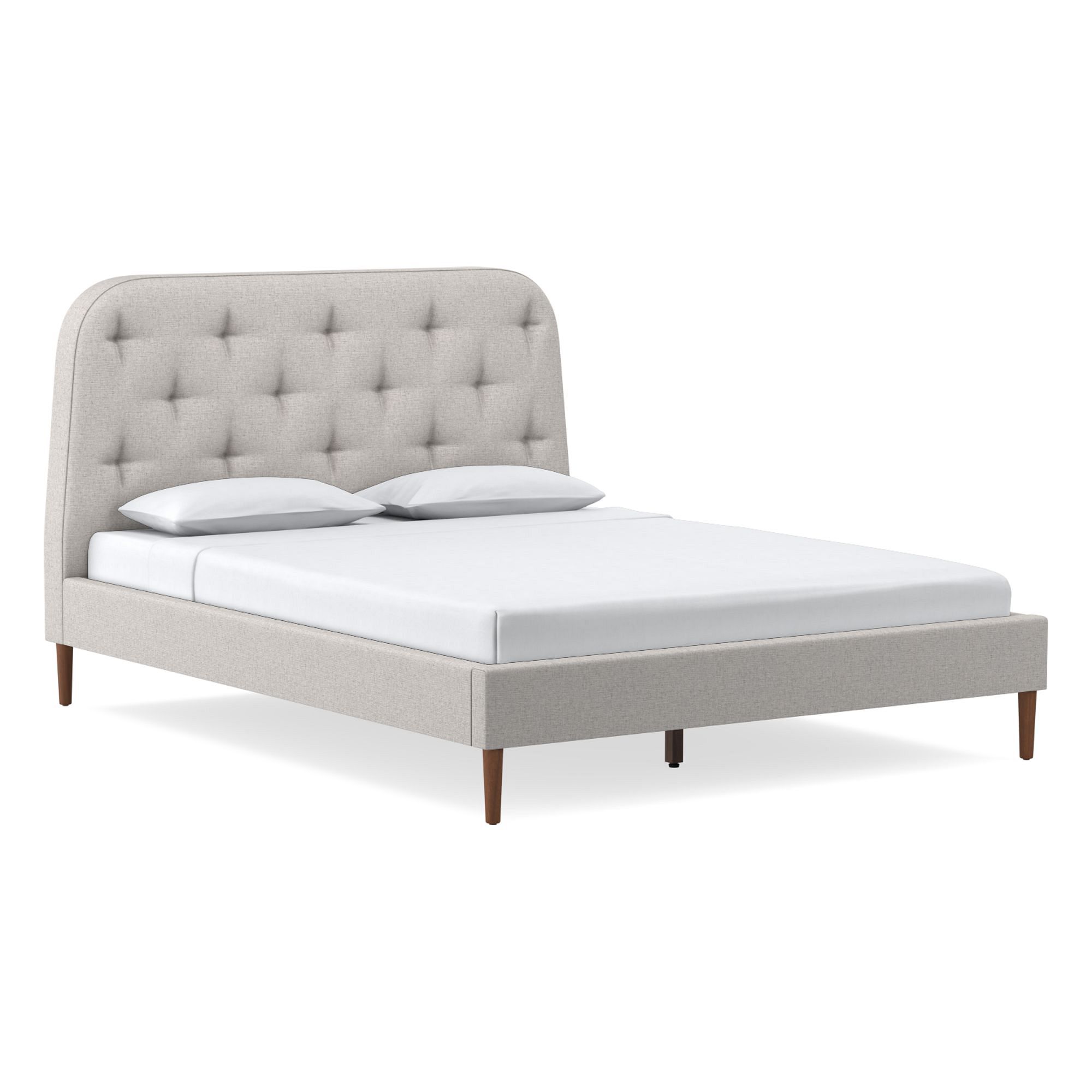 Camilla Bed - Wood Legs | West Elm