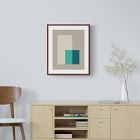 Bentuk I Framed Wall Art by Susana Paz