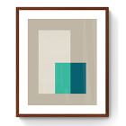 Bentuk I Framed Wall Art by Susana Paz