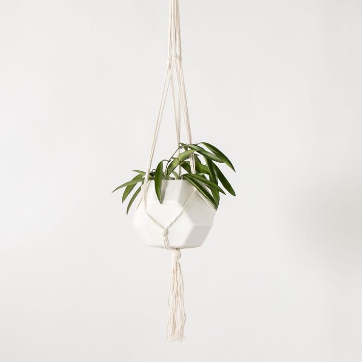 Convivial Woven Hanging Planter