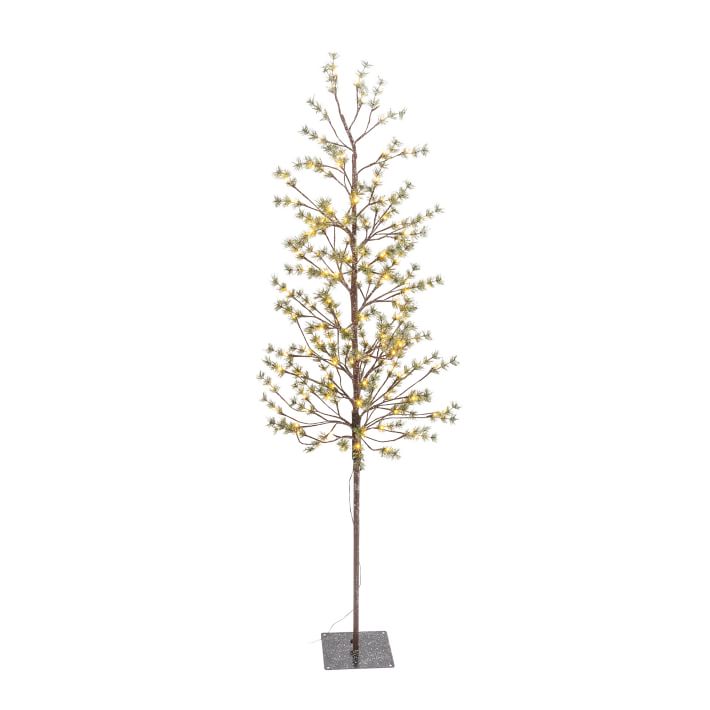 Electric Icy Pine Light-Up Tree - 7'