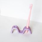 Keraclay Lilac Toothbrush Holder
