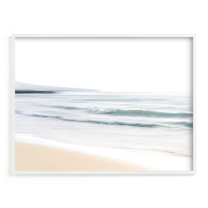 Slow Tide Framed Wall Art by Minted for West Elm