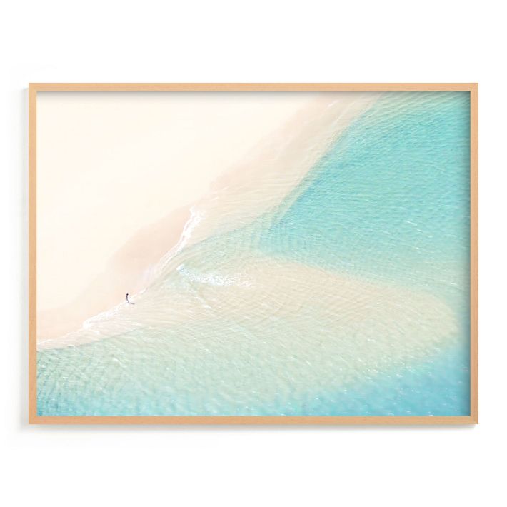 A Day at Sea Framed Wall Art by Minted for West Elm