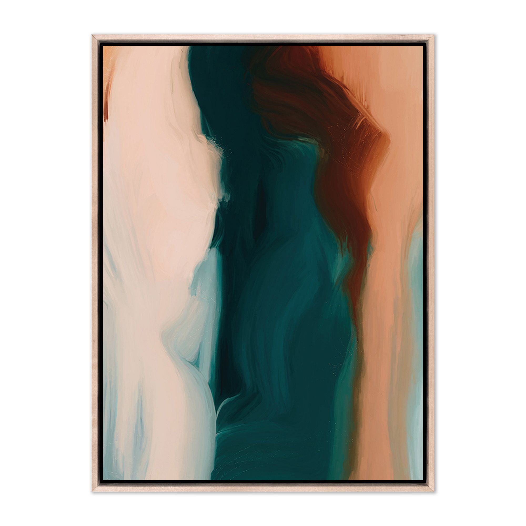 Cascade No 1 Framed Wall Art by Patricia Vargas | West Elm