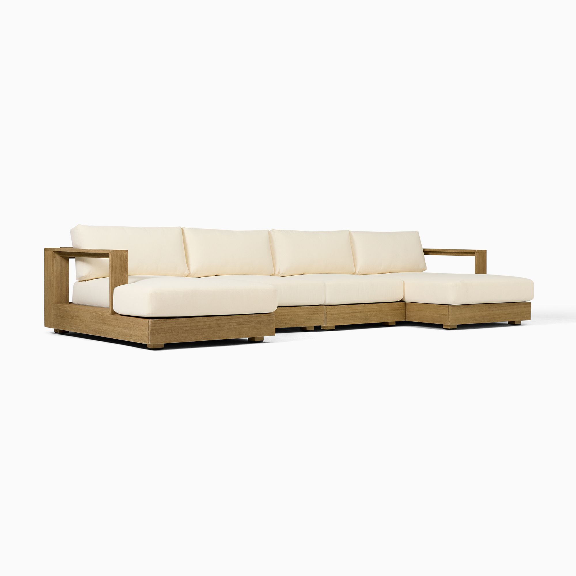 Telluride Outdoor -Piece U-Shaped Sectional (151") | West Elm