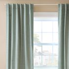 Chambray Tack Stripe Blackout Curtain