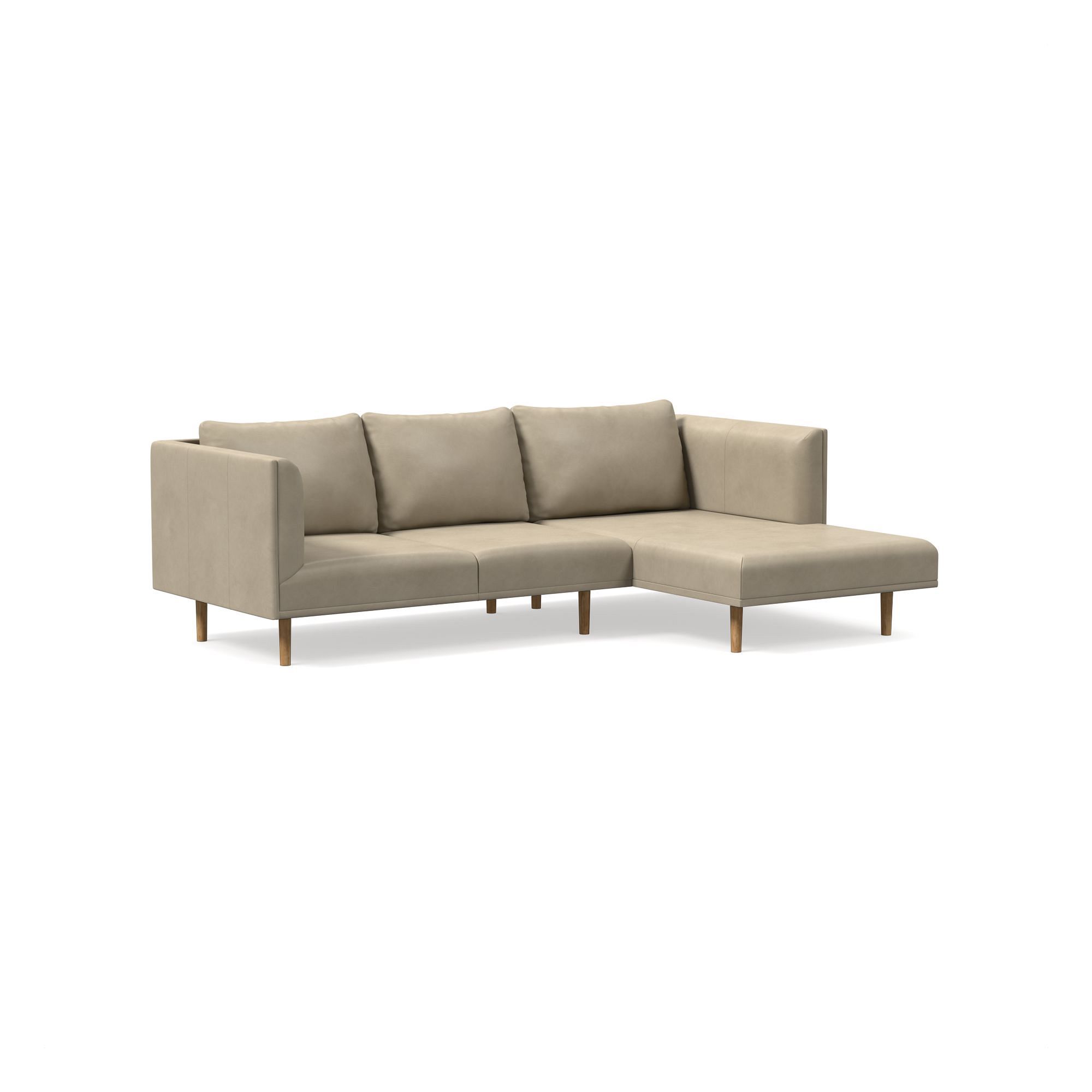 Antonio 2-Piece Chaise Sectional (111") | West Elm