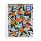 Orange Trees Framed Wall Art by Minted for West Elm
