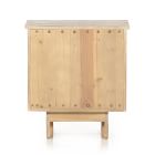 Rustic Wood 2-Drawer Nightstand