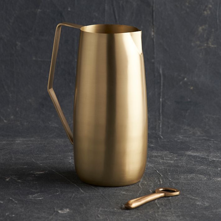 Artisan Brass Pitcher