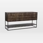 Carved Mango Wood Media Console (56&quot;)