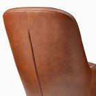 Viv Leather High-Back Swivel Chair
