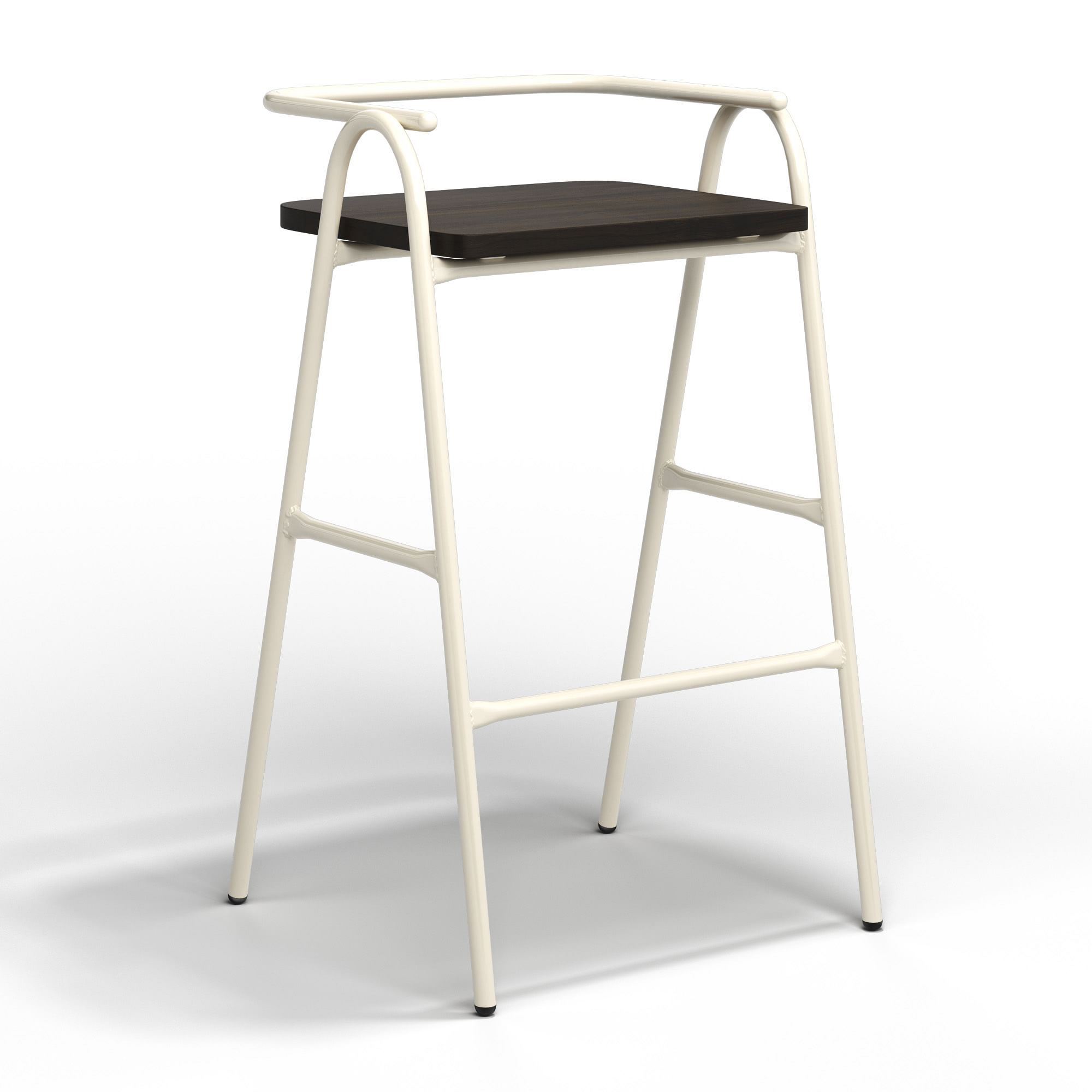 Grand Rapids Chair Co. Half Hurdle Bar Stool | West Elm