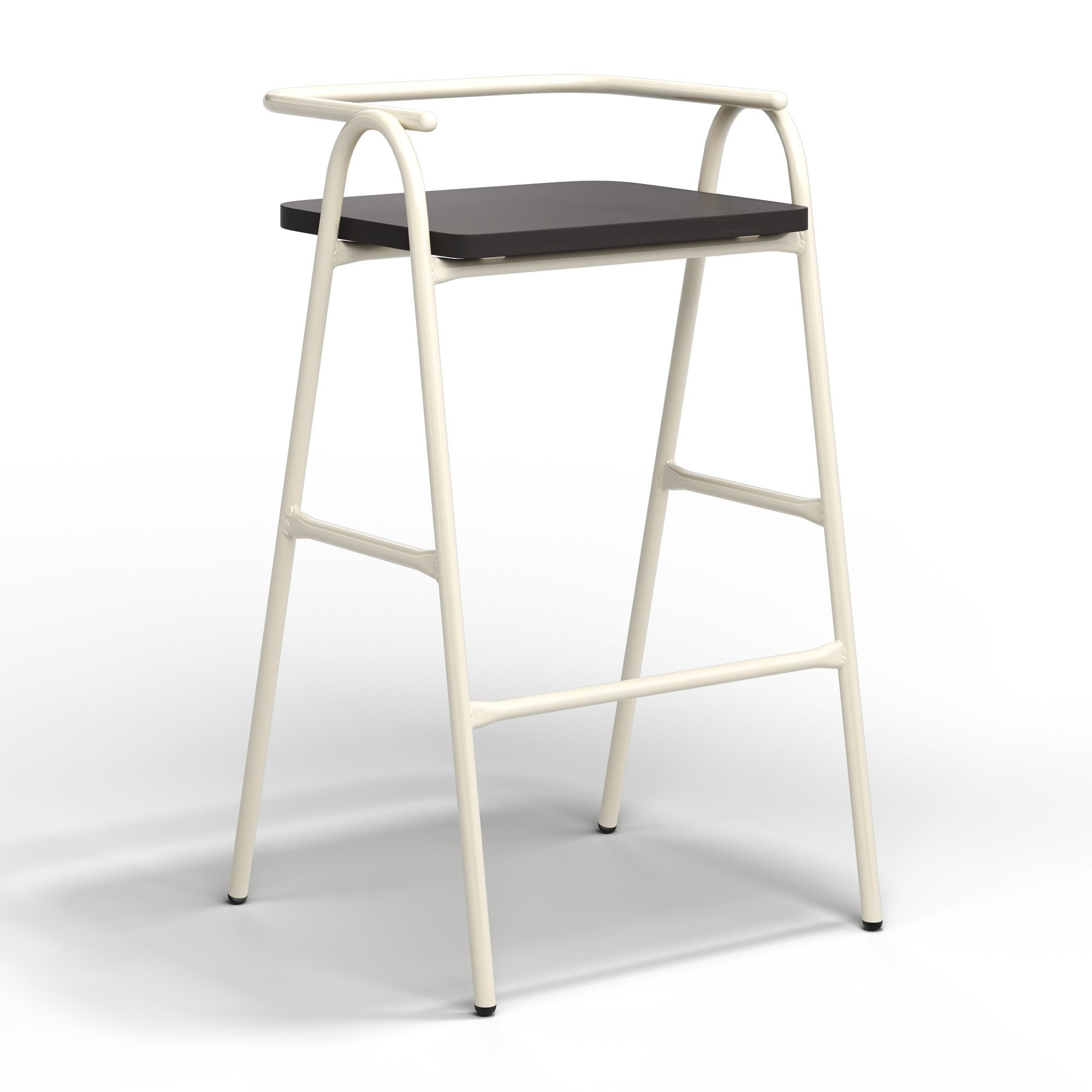 Grand Rapids Chair Co. Half Hurdle Bar Stool | West Elm