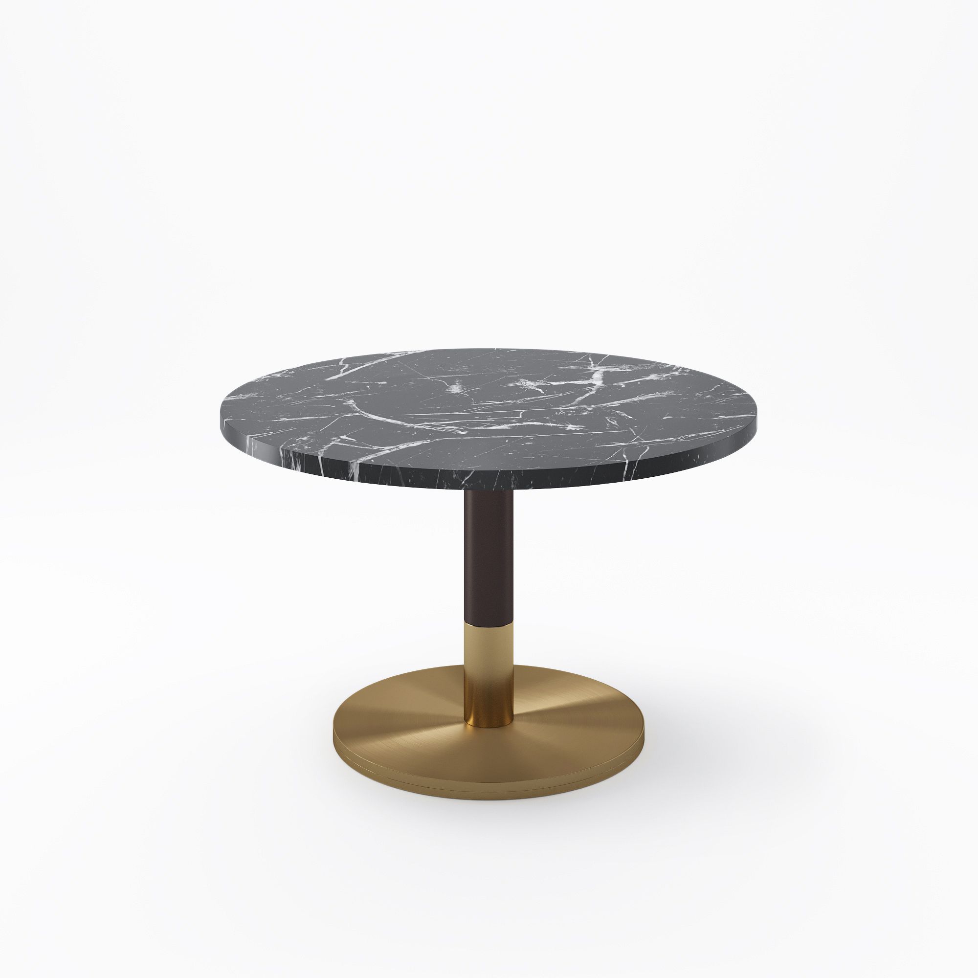 Orbit Extra Large Round Dining Table- Faux Marble | West Elm