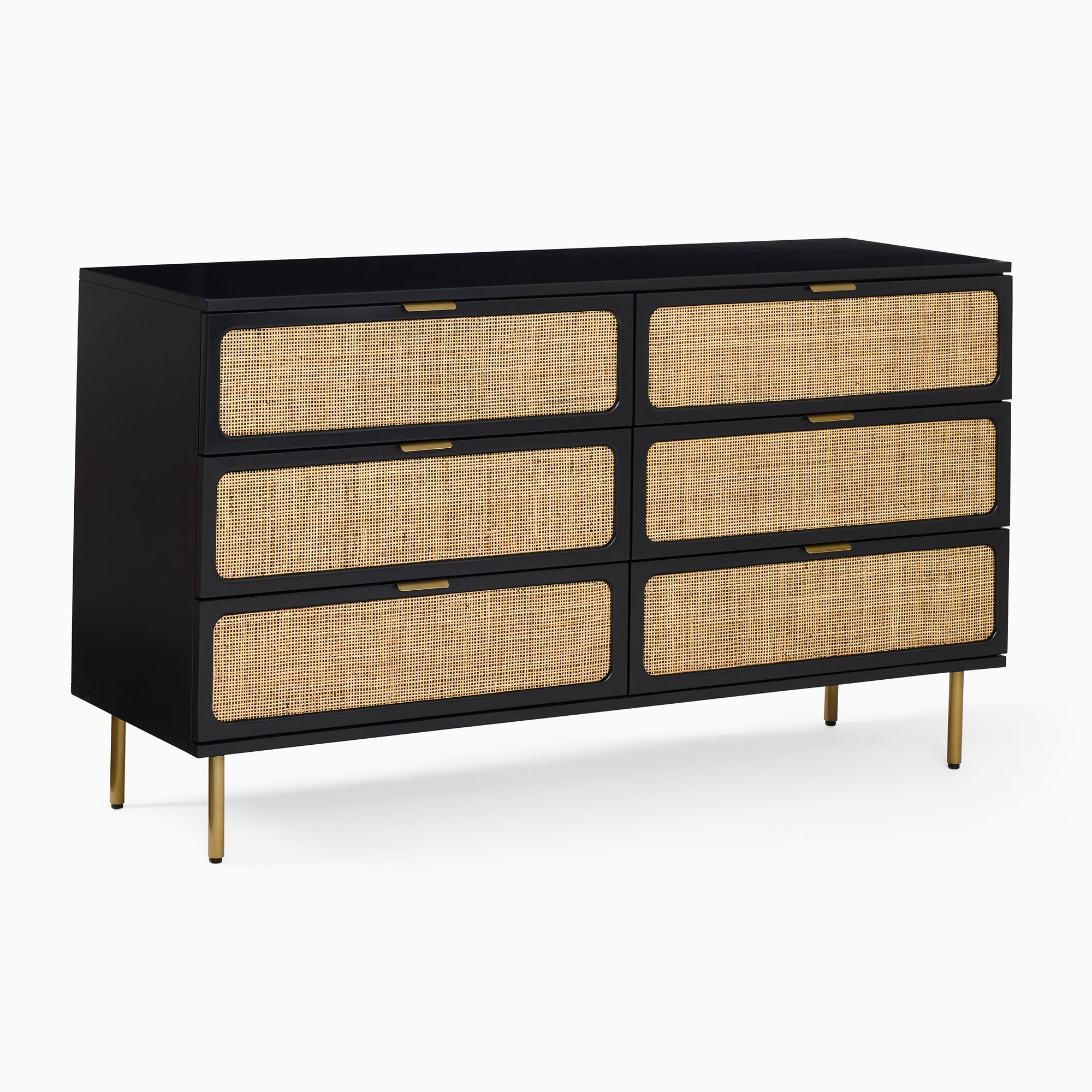 Ida Woven 6-Drawer Dresser (60") | West Elm