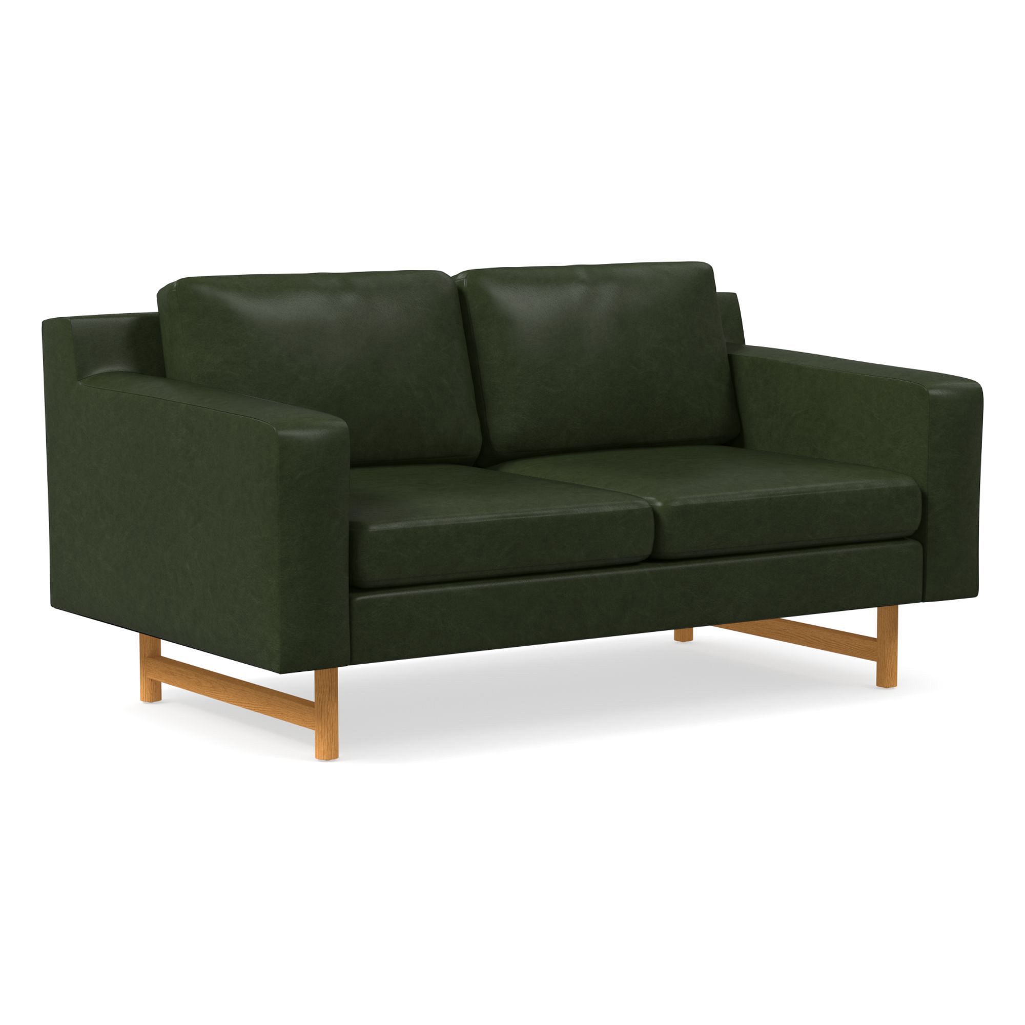 Eddy Leather Sofa (60"–94") | West Elm