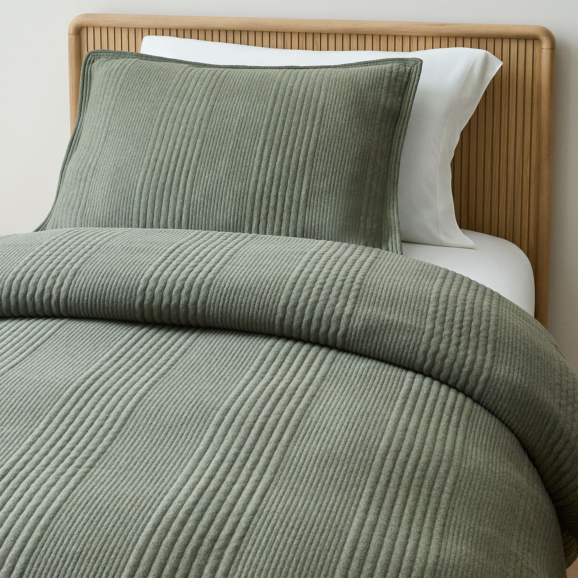 Cotton Cloud Jersey Duvet Cover & Shams | West Elm