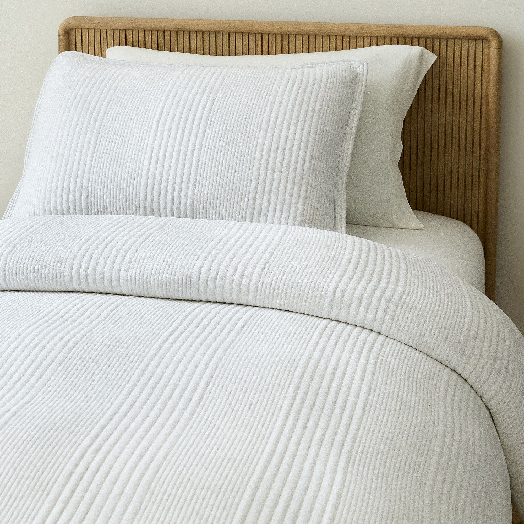 Cotton Cloud Jersey Duvet Cover & Shams | West Elm