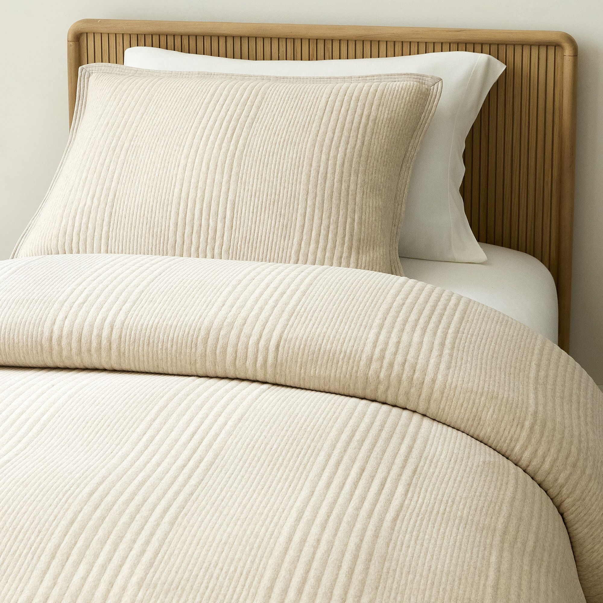 Cotton Cloud Jersey Duvet Cover & Shams | West Elm