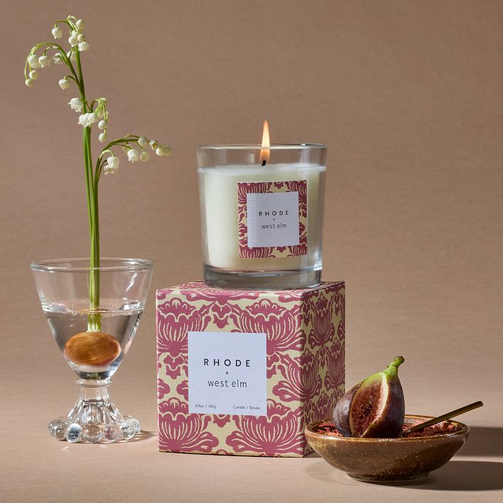RHODE Boxed Candle - Fig & Lotus Blossom