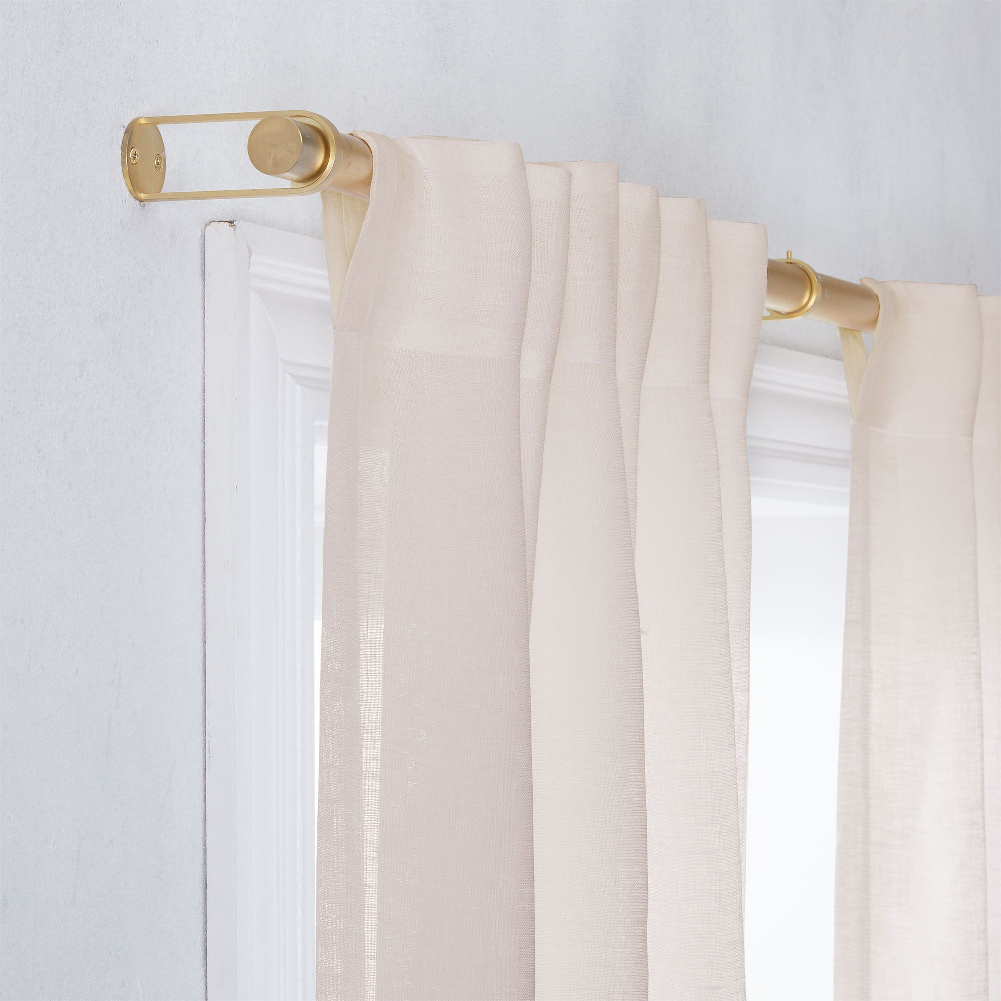 Sheer European Flax Linen Curtain