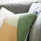 Corded Abstract Formations Pillow Cover