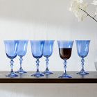 Estelle Colored Glass Regal Goblet Glass (Set of 6)