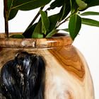 Wooden Teak Vase