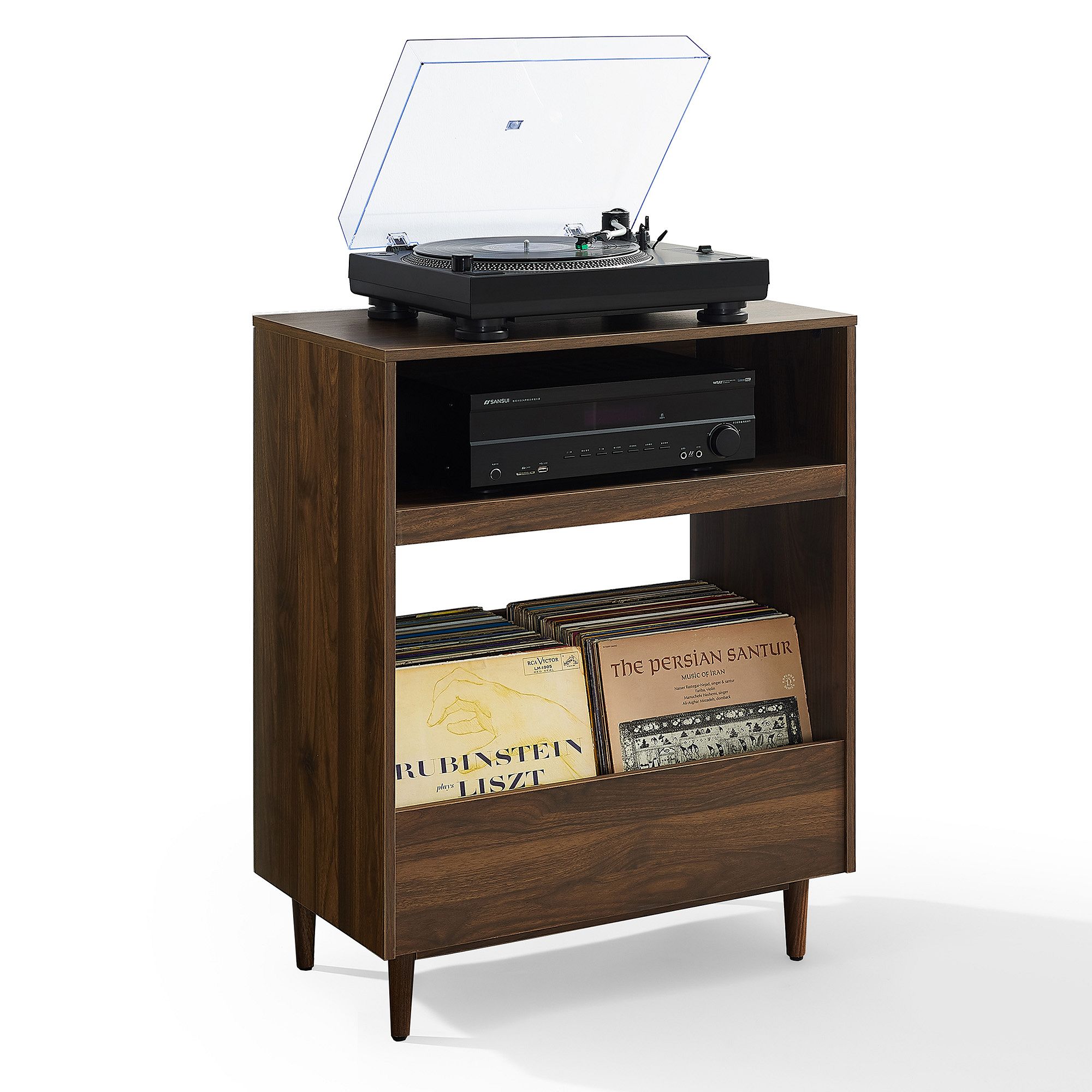 Crosley Liam Record Player Stand | West Elm
