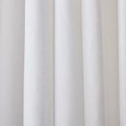 European Flax Linen Blackout Curtain w/ Tie Top