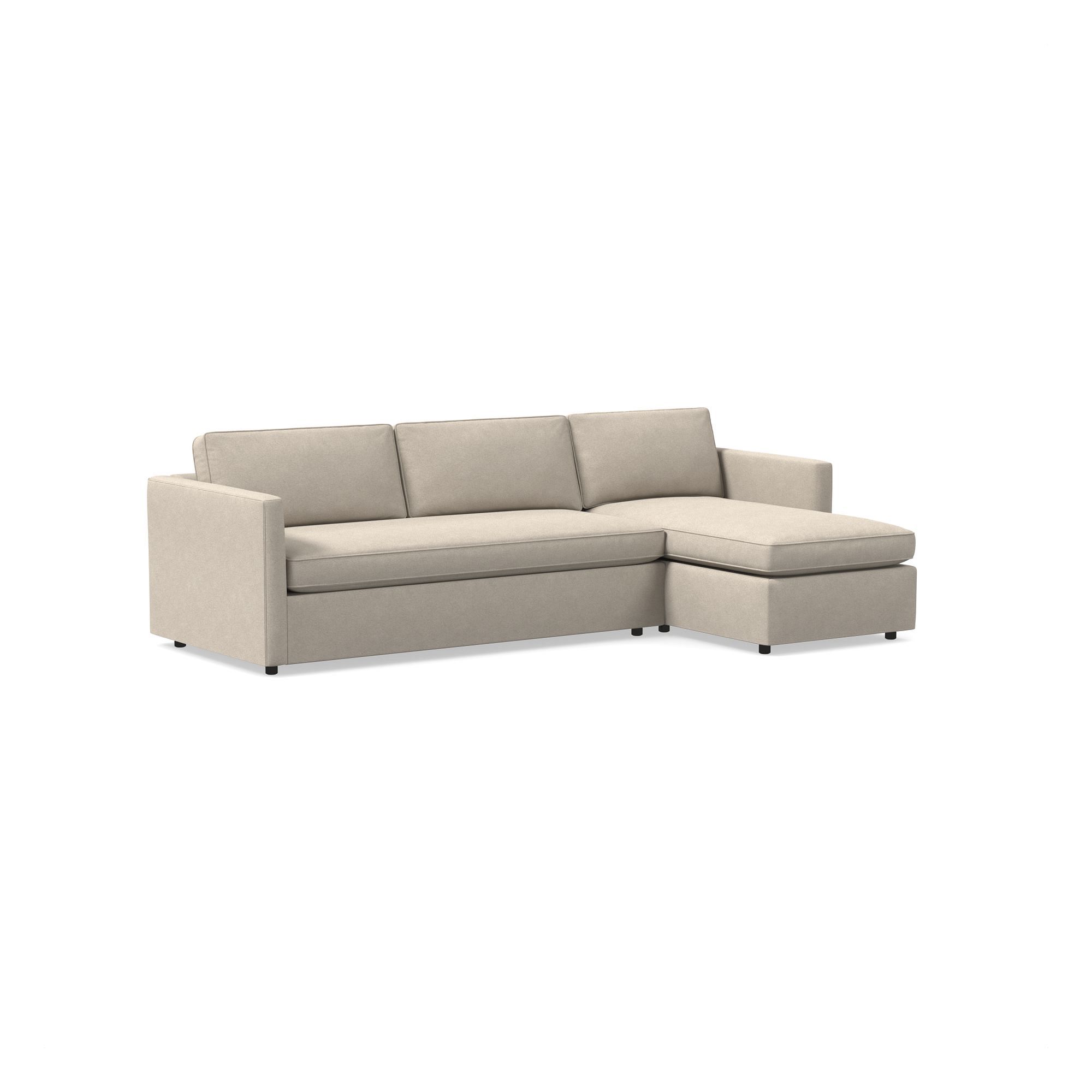 Harris 2 Piece Pop Up Sleeper Sectional With Storage | West Elm
