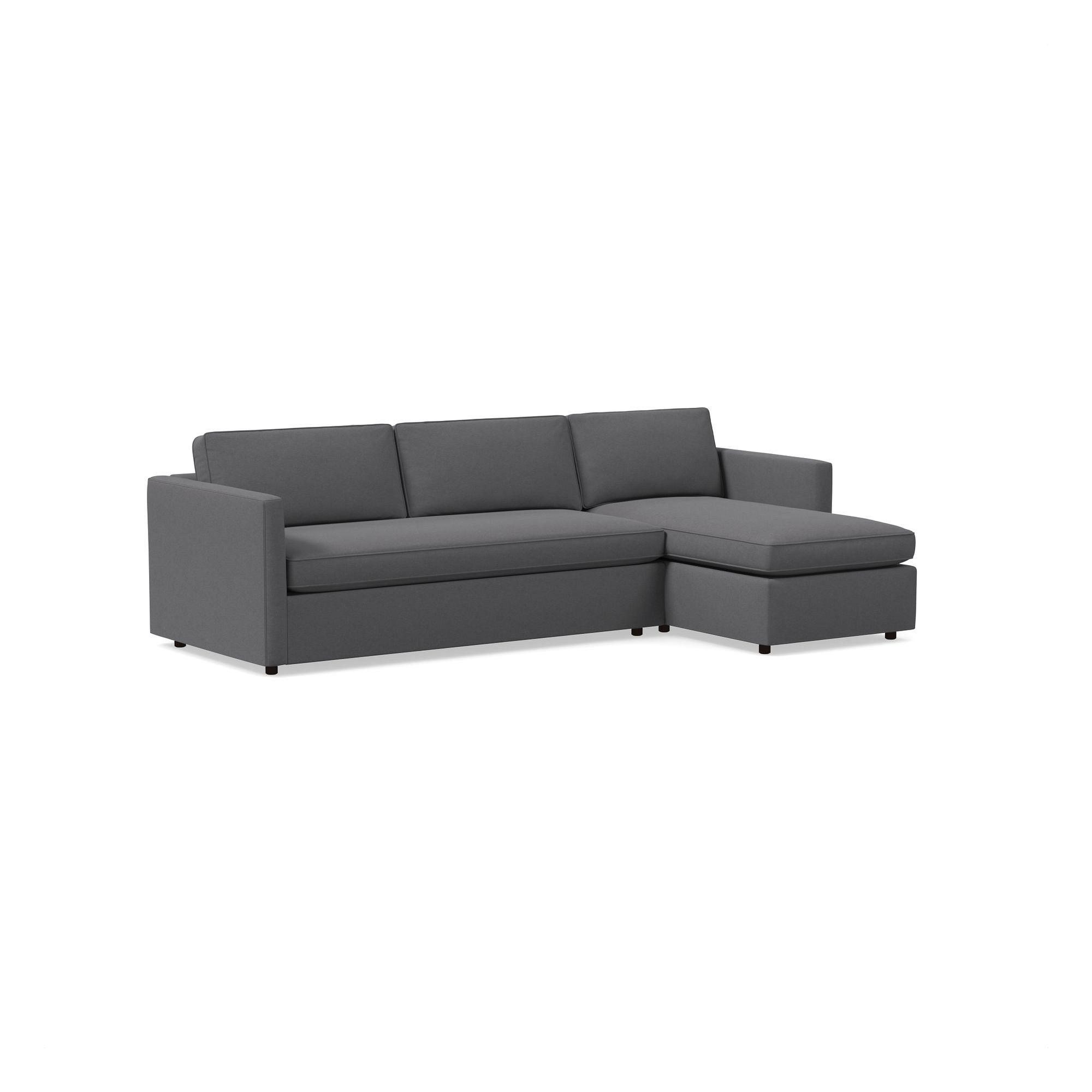 Harris 2 Piece Pop Up Sleeper Sectional With Storage | West Elm